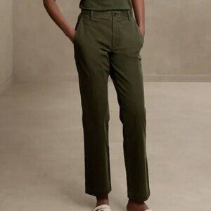 Banana Republic Factory High-Rise Authentic Chino Size 16 Olive Green